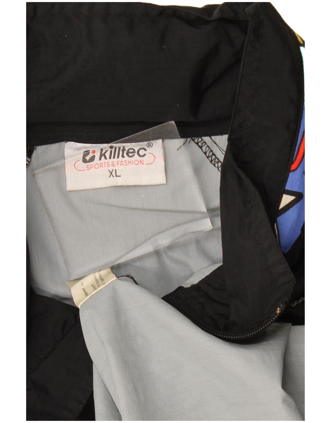 KILLTEC muška vjetrovka jakna UK 42 XL crna poliamidna boja