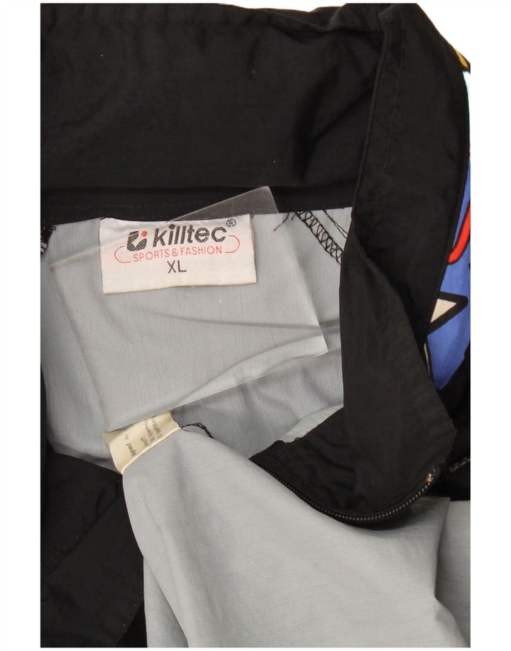 KILLTEC muška vjetrovka jakna UK 42 XL crna poliamidna boja