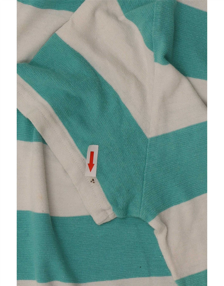 Jack Wills Muška majica kratkih rukava Srednji pamuk na zelene pruge
