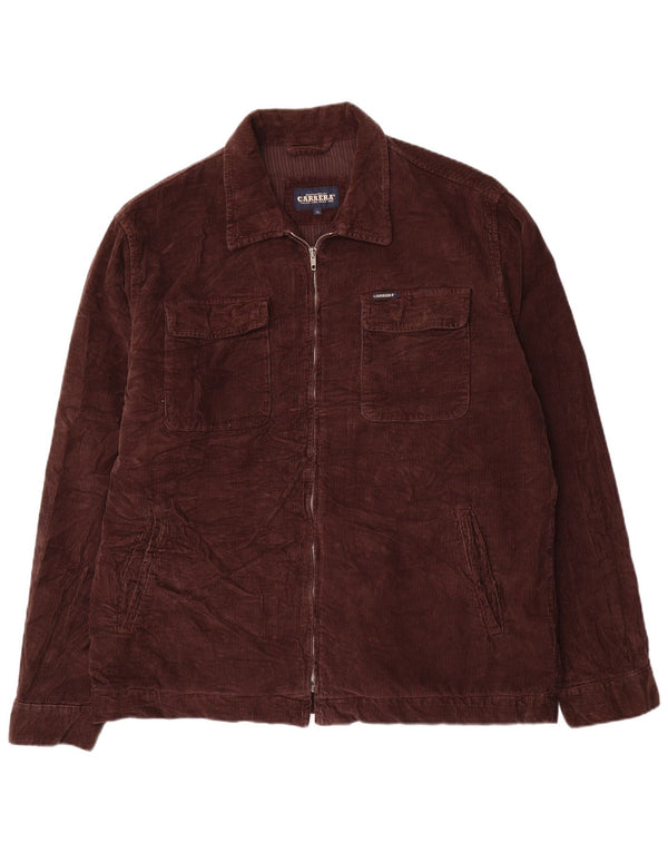 CARRERA Muška jakna od samta UK 42 XL Smeđi pamuk