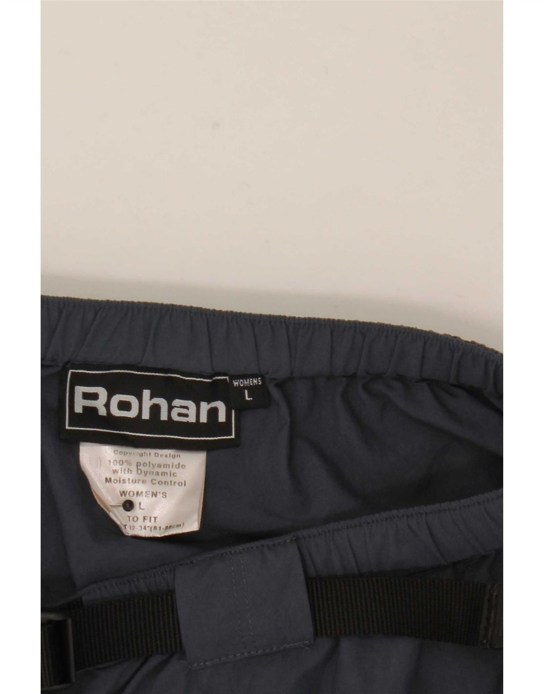 Rohan ženske planinarske hlače Large W32 L31 sivi poliamid