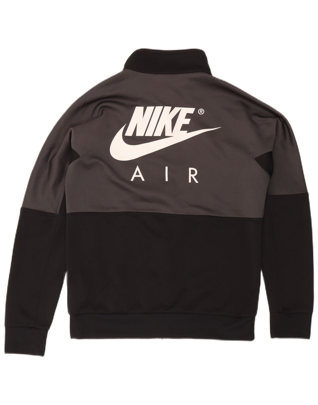 Nike muška trenirka s grafičkim motivima, mala siva poliesterska jakna