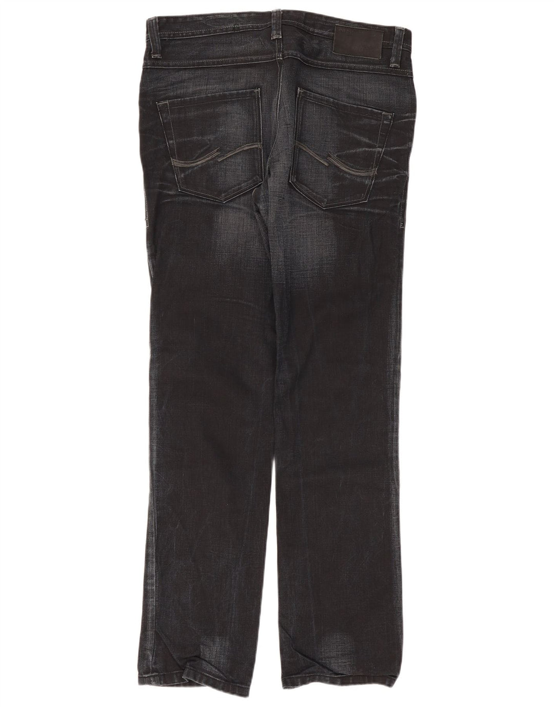 Jack & Jones muške ravne traperice W36 L34 crne