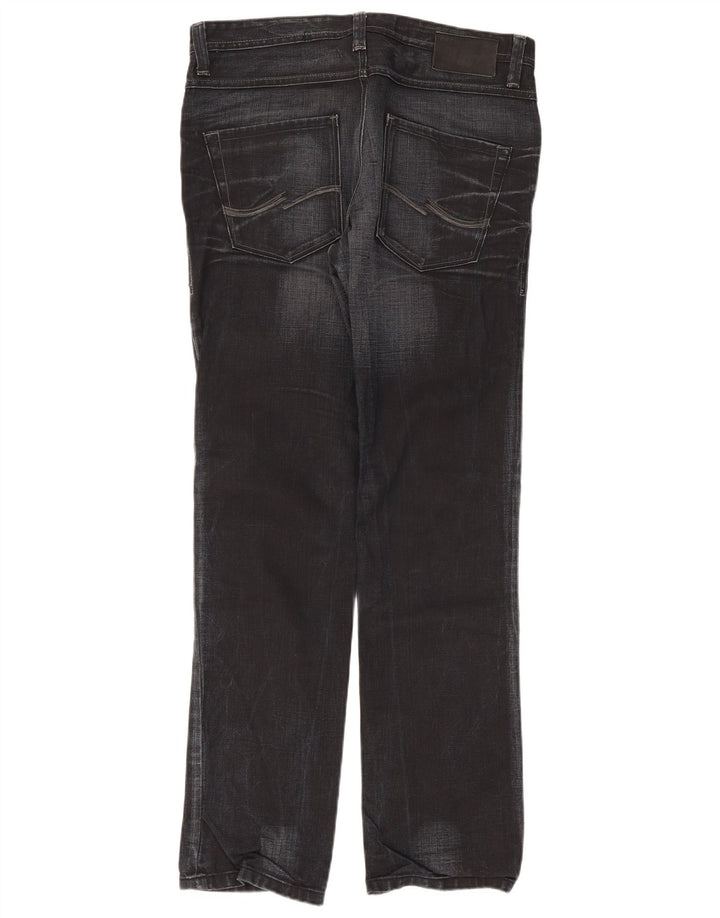 Jack & Jones muške ravne traperice W36 L34 crne