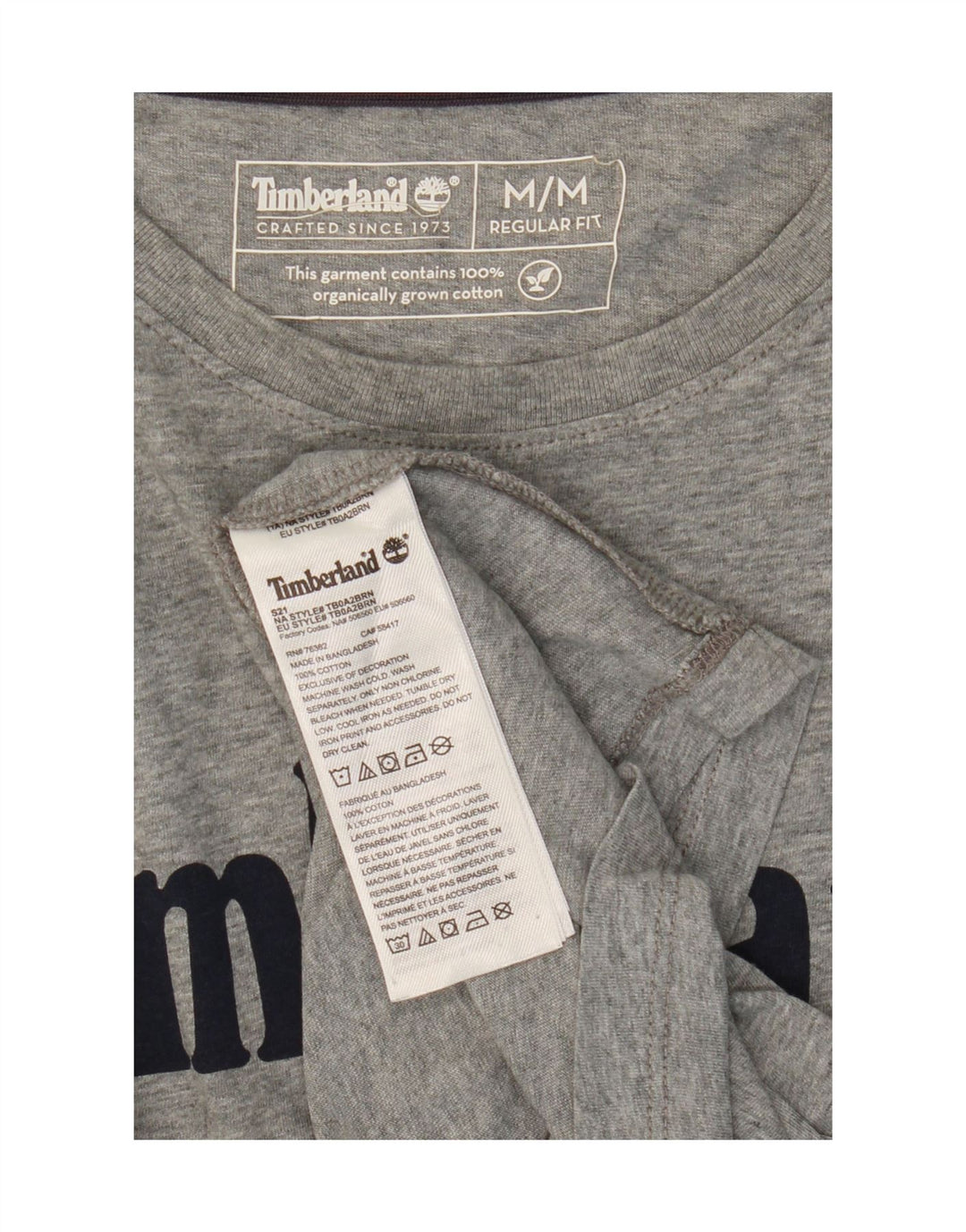Timberland muška srednje siva majica kratkih rukava Regular Fit Graphic T-Shirt