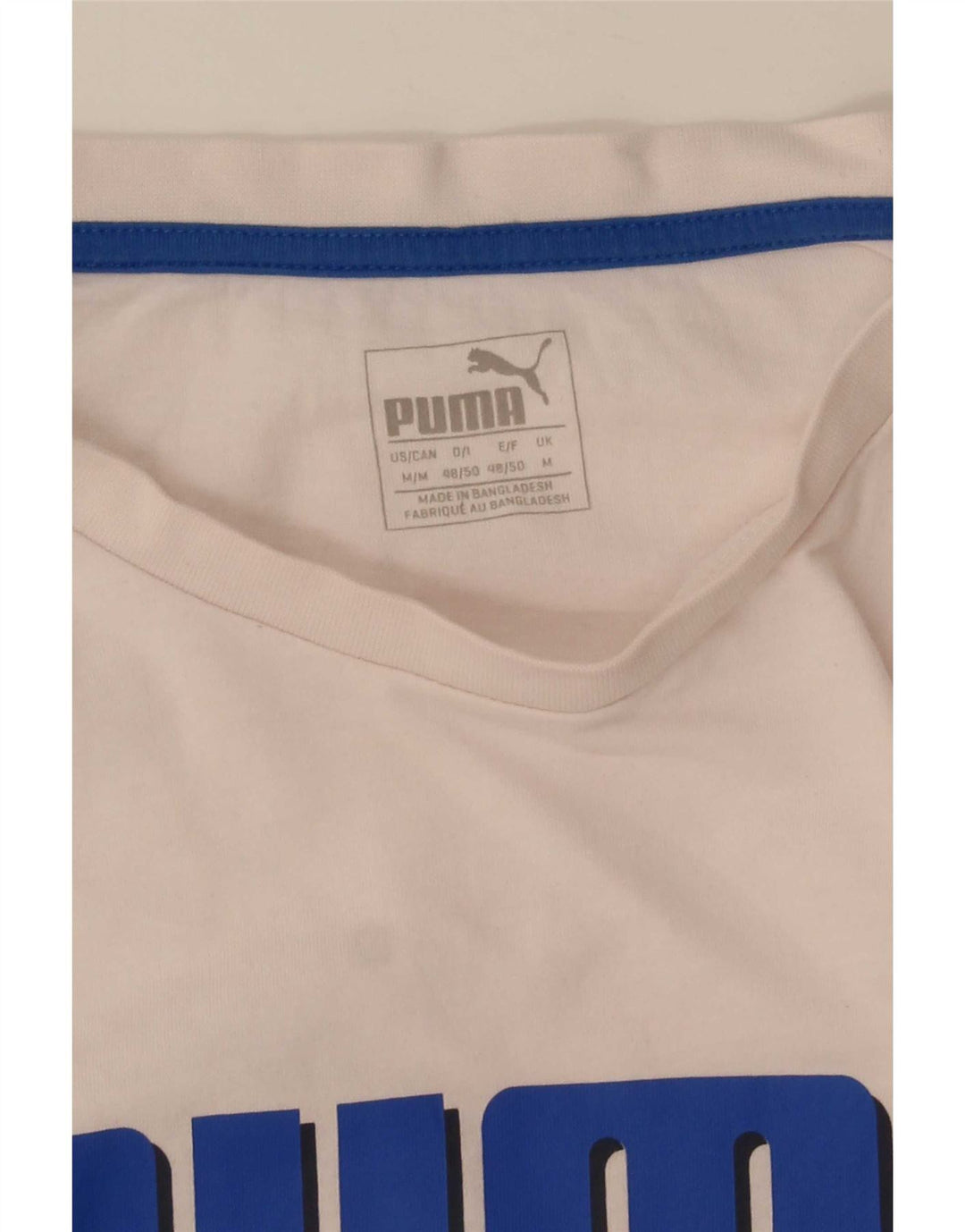 Puma muška majica s grafičkim motivima srednje bijele boje