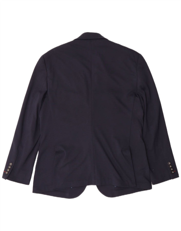US POLO ASSN Womens 2 Button Blazer Jacket UK 42 XL Navy Blue Classic