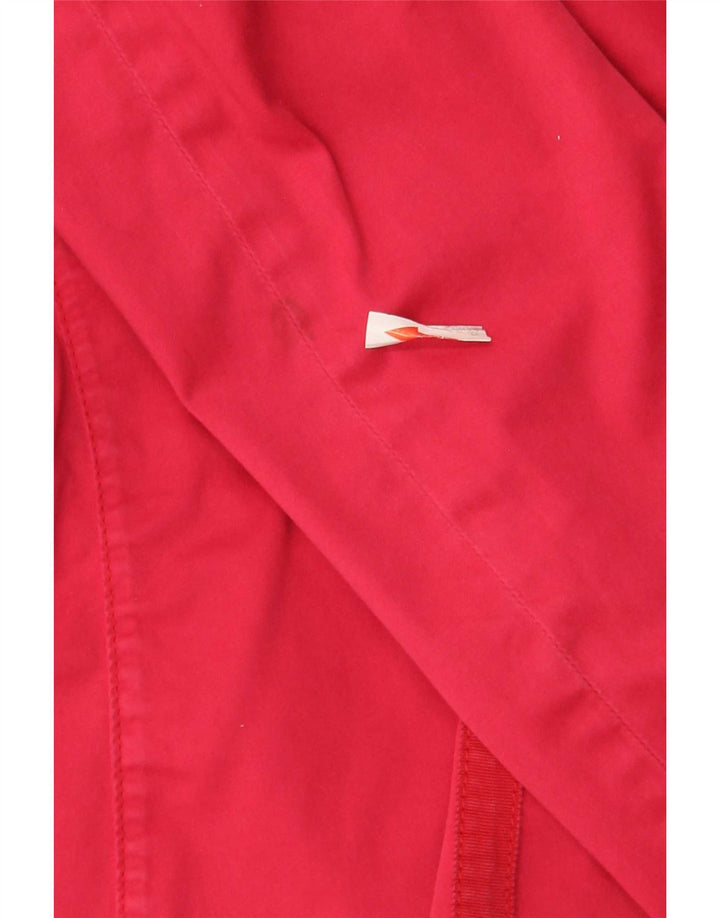 Armani Jeans Ženska jakna s 3 gumba US 8 srednje ružičasti pamuk
