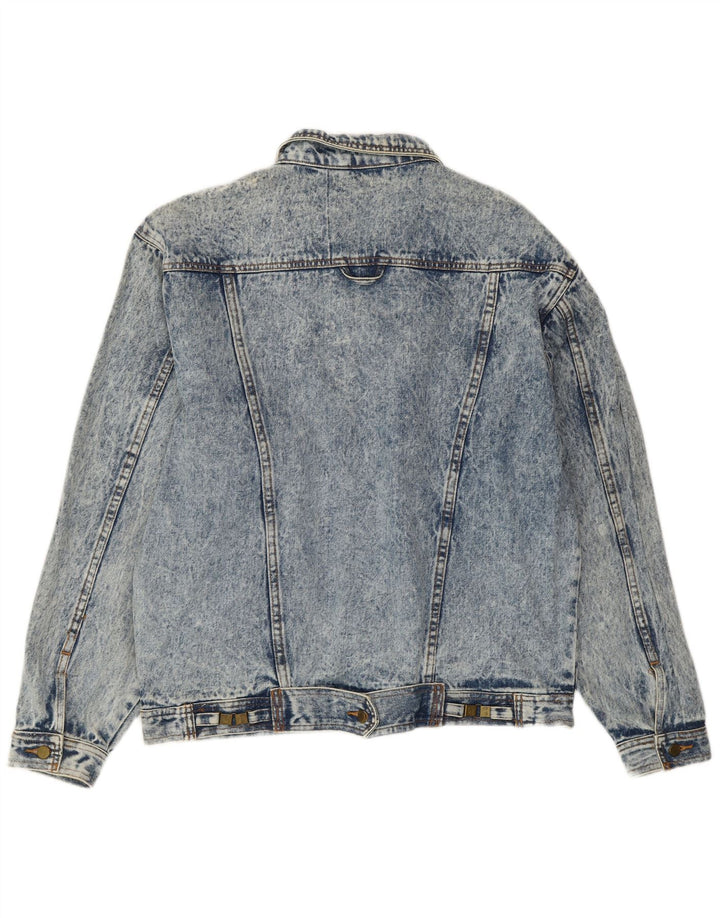 VINTAGE muška traper jakna UK 42 XL plava