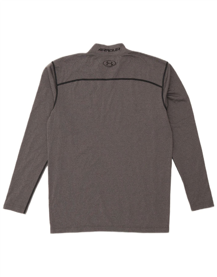 Under Armour muška majica Cold Gear Graphic s dugim rukavima XL siva