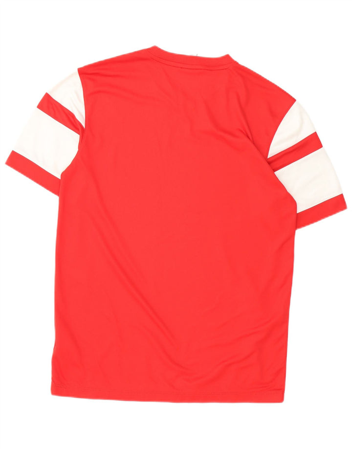 Nike Dri Fit T-Shirt Top srednje crvene boje od poliestera