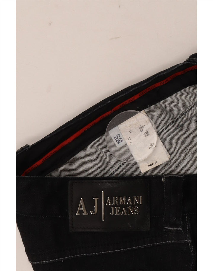 Armani ženske uske traperice W28 L34 crne