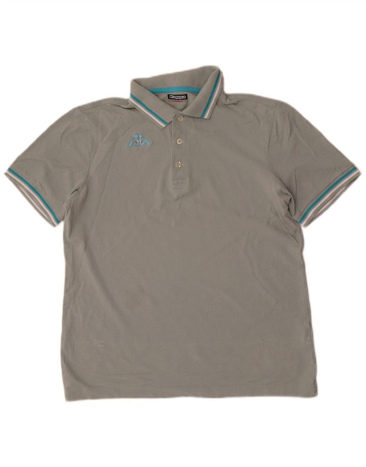 Kappa muška polo majica Large Grey Pamuk