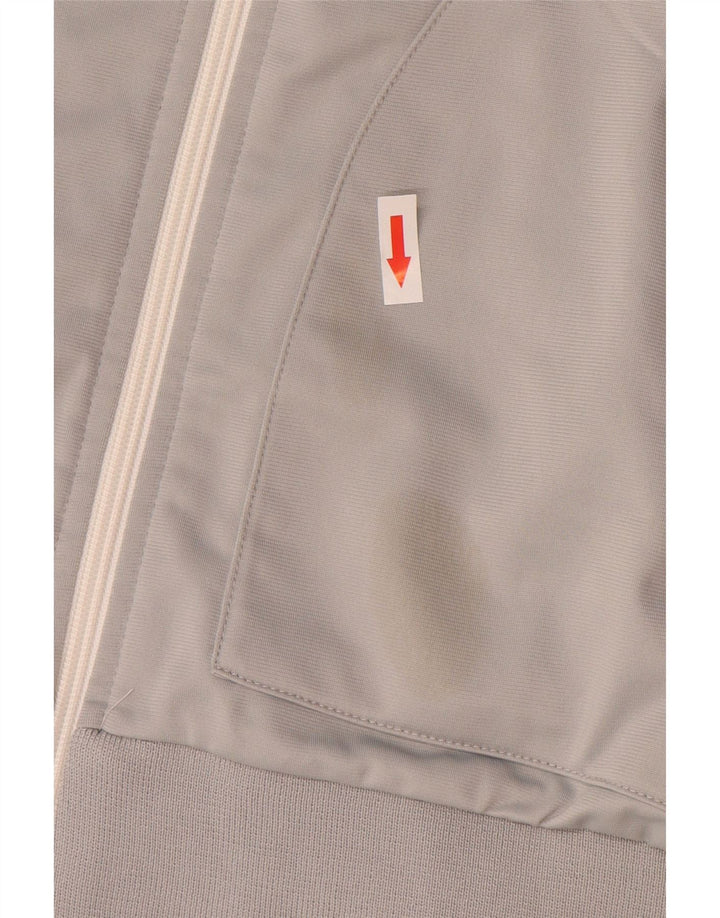 Asics muška gornja jakna za trenirku 2XL sivi poliester u boji