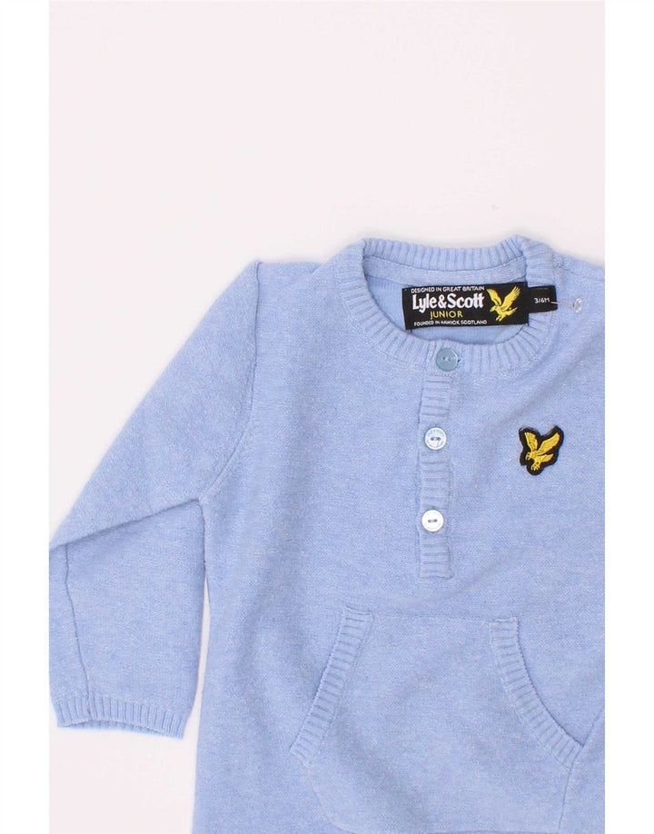 Plava kombinezona dugih rukava Lyle & Scott za dječake 3-6 mjeseci