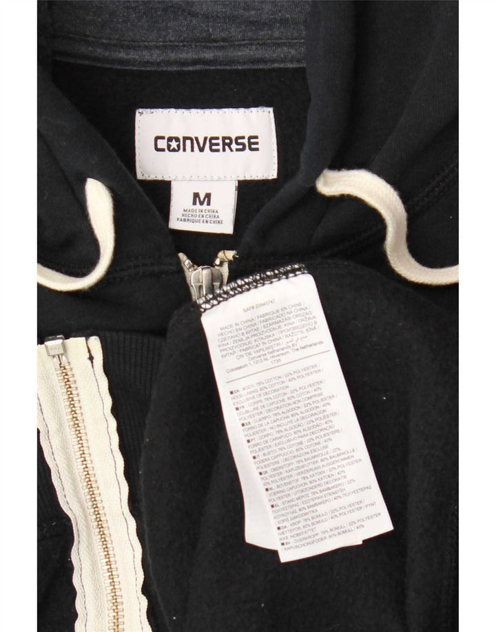 Converse muški pulover s kapuljačom na patentni zatvarač srednje tamnoplavi pamuk