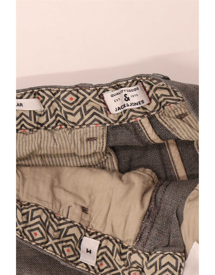 Jack & Jones Regular Chino kratke hlače srednje veličine W32, sivi pamuk