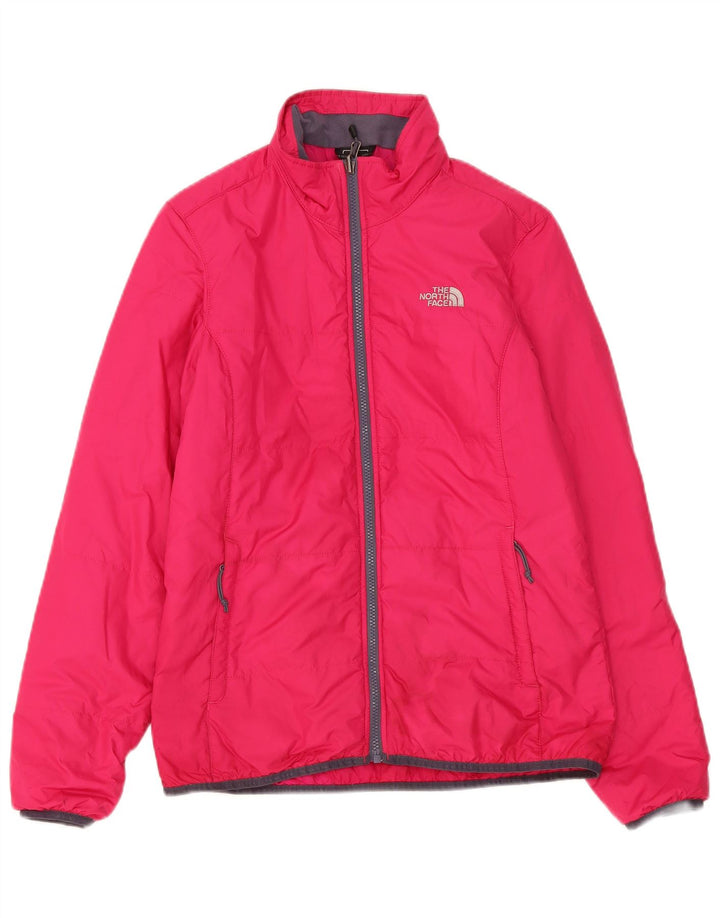 The North Face ženska podstavljena jakna UK 12 srednje ružičasti poliester