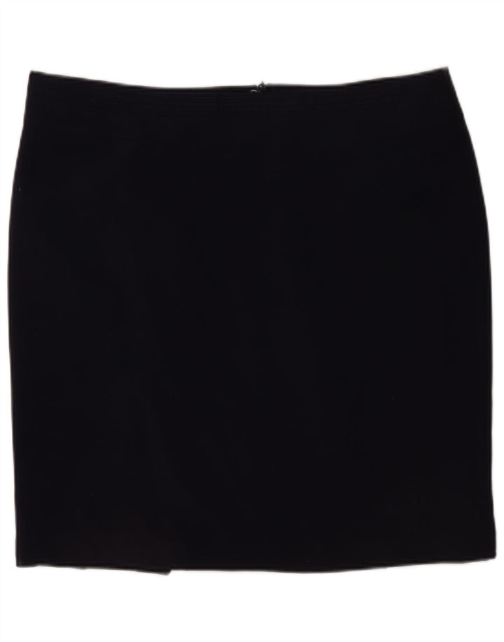 Marks & Spencer ženska mini suknja UK 20 2XL W40 tamnoplava poliester