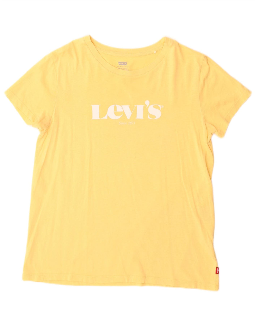 Levi's ženska majica kratkih rukava s grafičkim motivima UK 12 srednje žuta