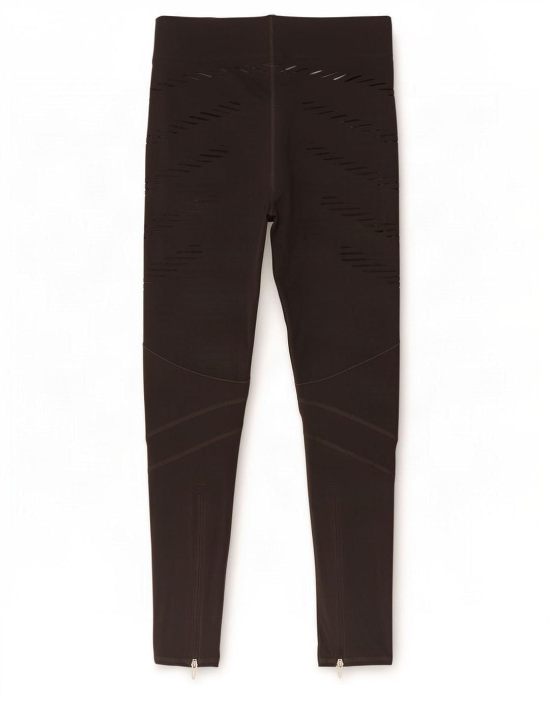 Adidas ženske tajice Climalite UK 8/10 male sive pruge od poliamida