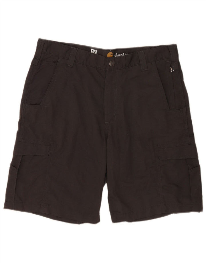 Carhartt muške kratke kargo hlače opuštenog kroja W36 veliki sivi pamuk