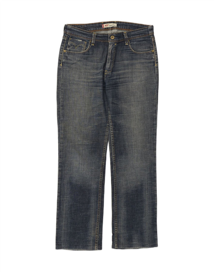 Levi's ženske 627 ravne traperice W30 L27 plave