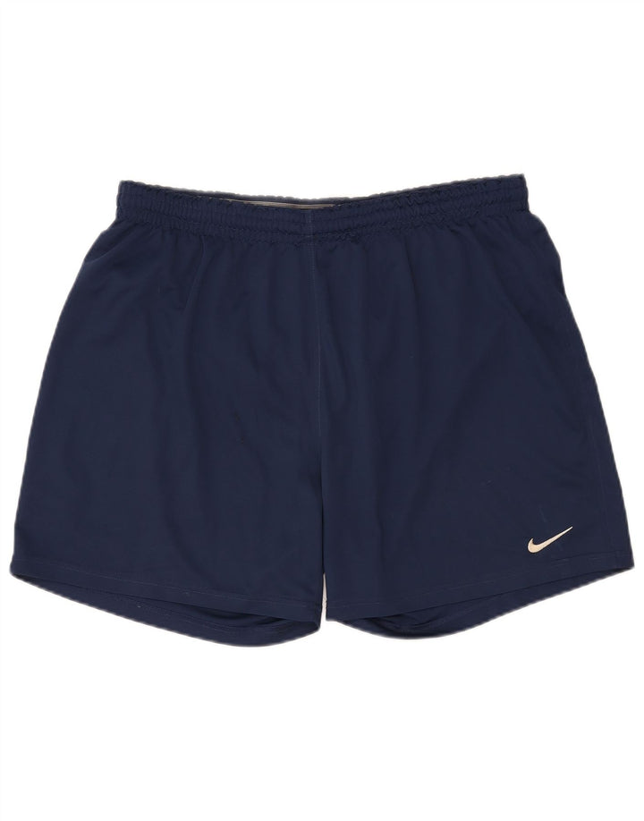 Nike muške sportske kratke hlače 2XL tamnoplavi poliester