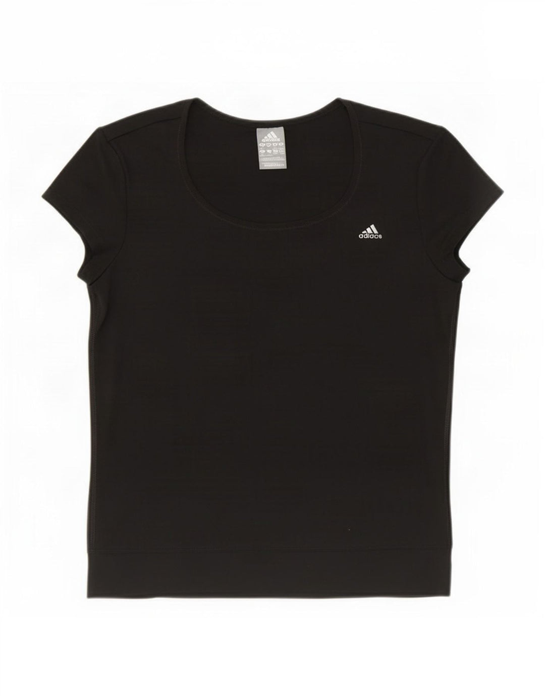 Adidas ženska majica kratkih rukava Climalite UK 12/14 srednji crni poliester