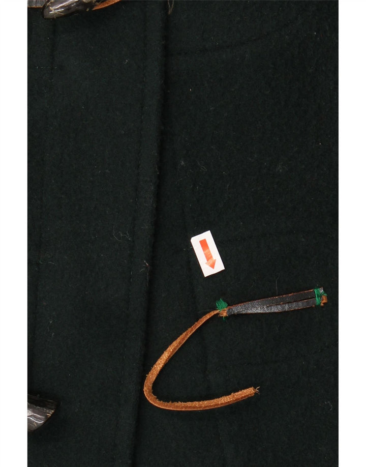 VINTAGE ženski Duffle Coat UK 18 XL Zeleni