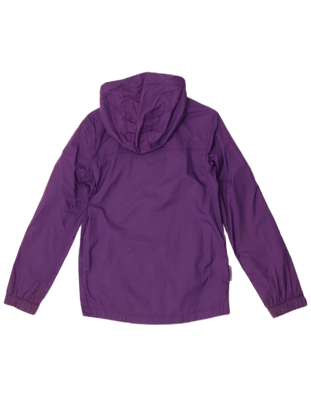 Mountain Warehouse Ženska kišna jakna s kapuljačom UK 10 Mali ljubičasti poliester