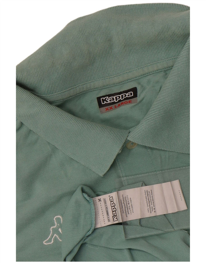 Kappa muška polo majica 2XL plavi pamuk