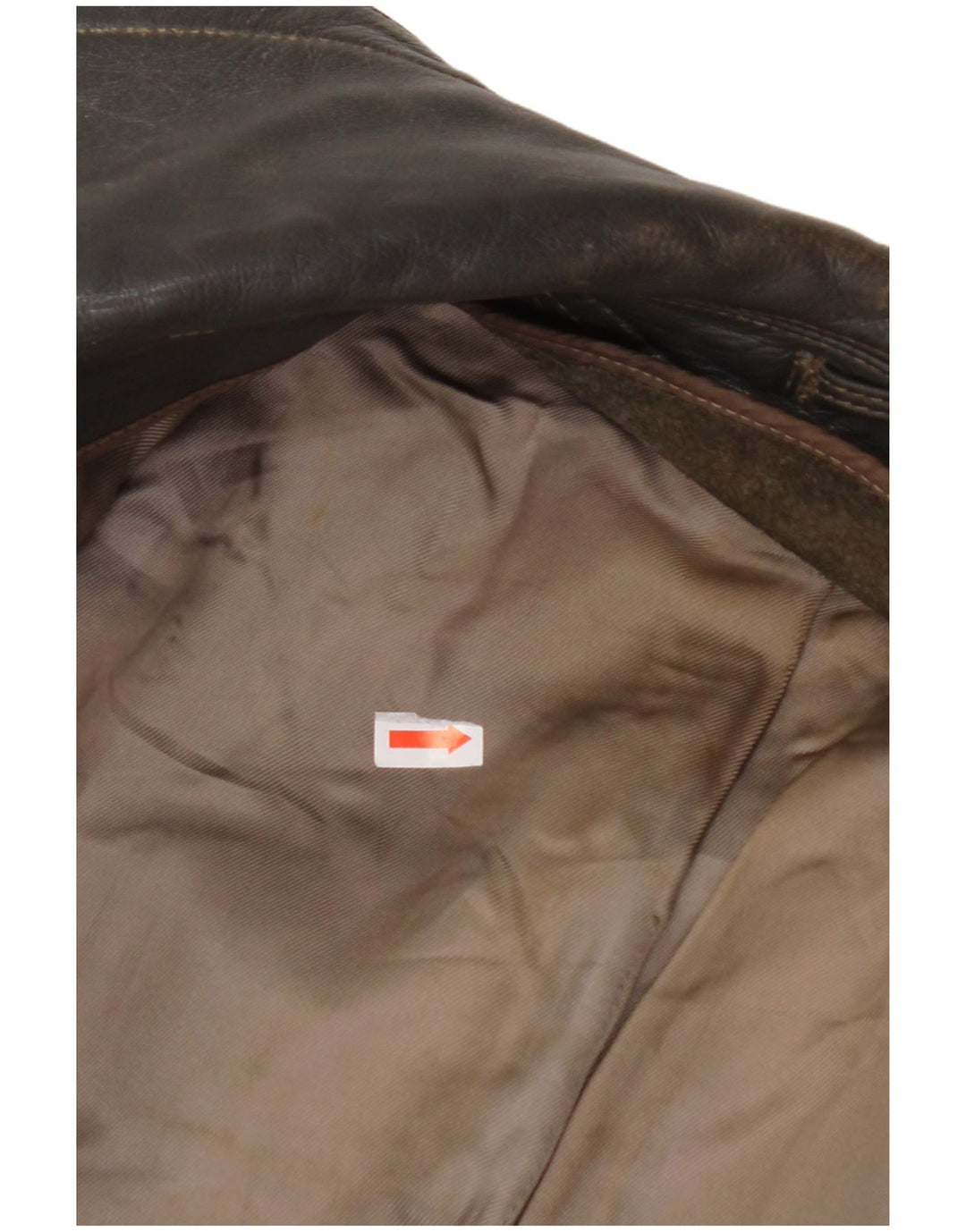 VINTAGE ženska kožna jakna UK 14 srednje crna