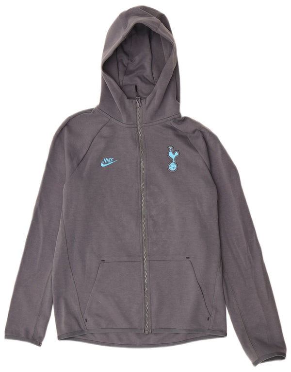 Nike Boys Zip Hoodie pulover 13-14 Years XL sivi pamuk