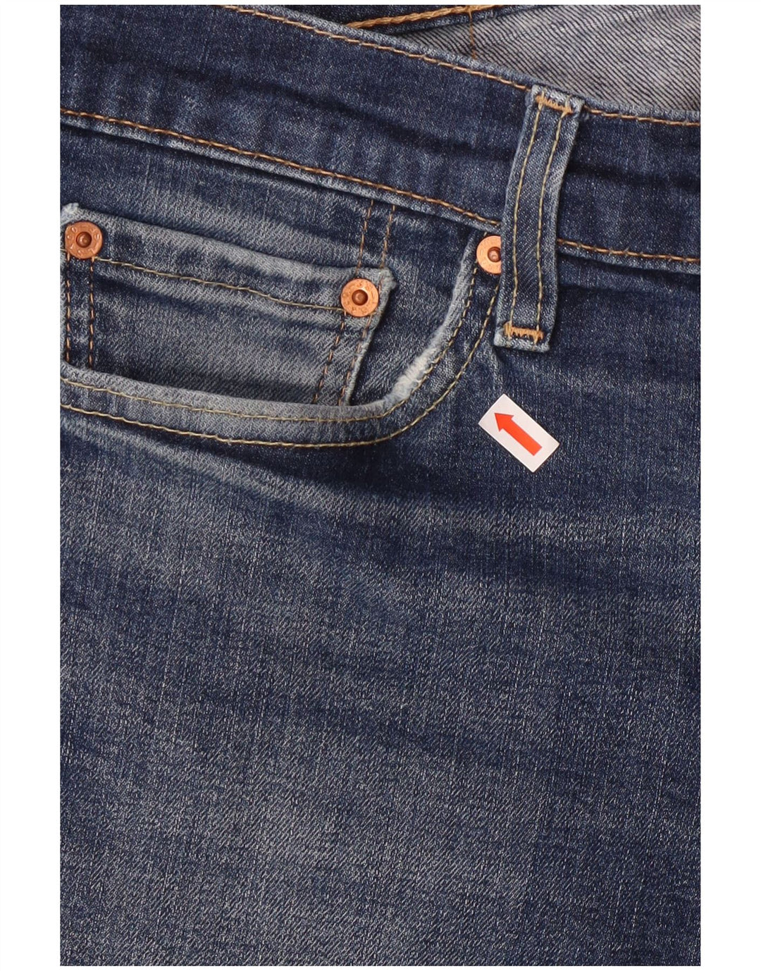 Levi's muške 511 uske traper kratke hlače W32 srednje plavi pamuk