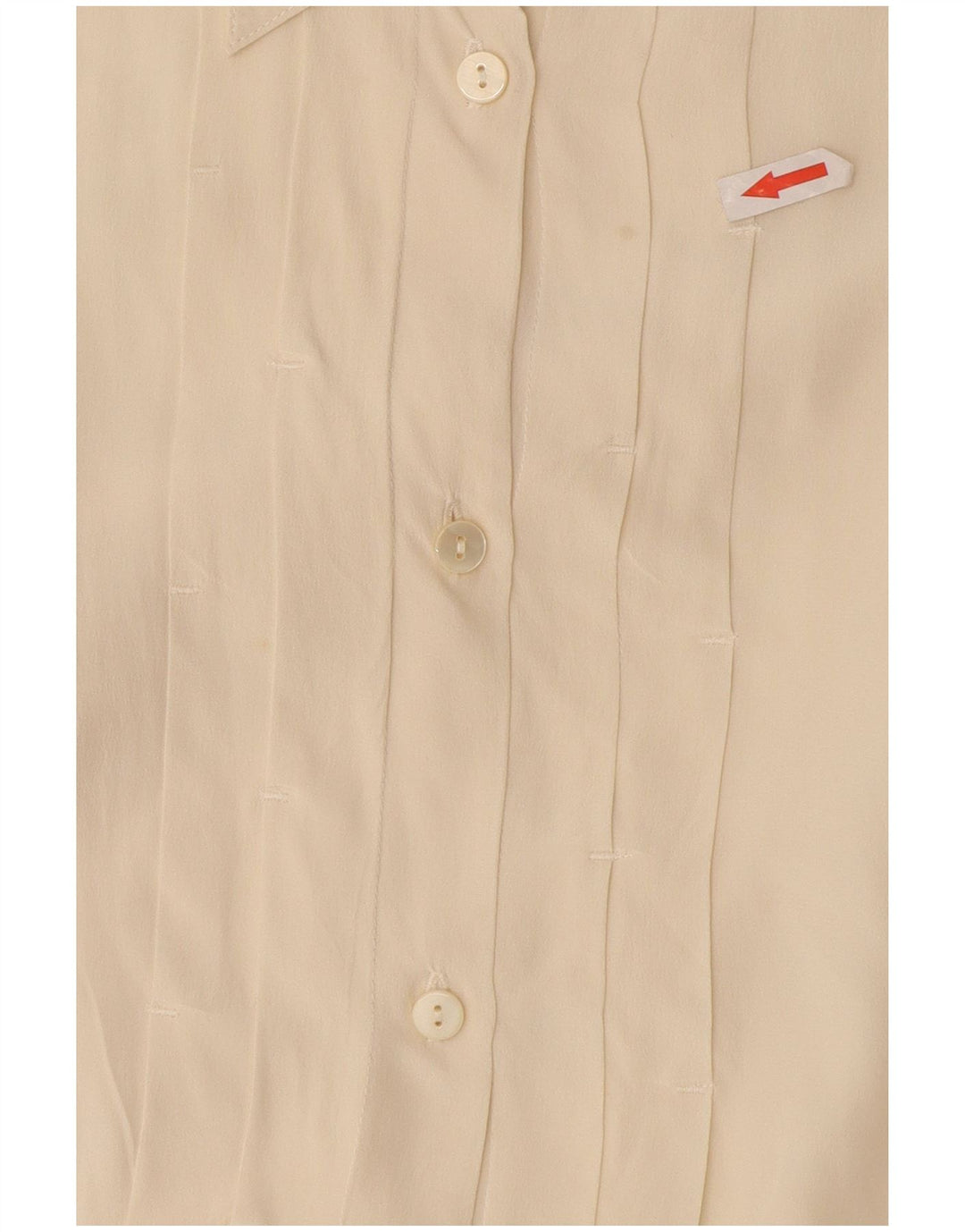 Vintage ženska svečana košulja UK 16 Large Off White