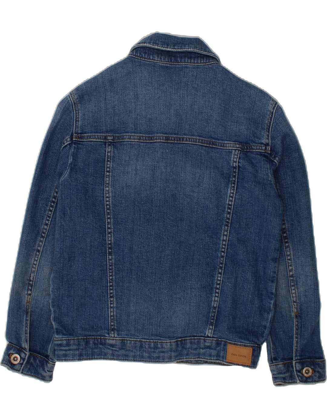 ZARA Boys Denim Jacket 9-10 Years Blue Vintage Zara and Second-Hand Zara from Messina Hembry 