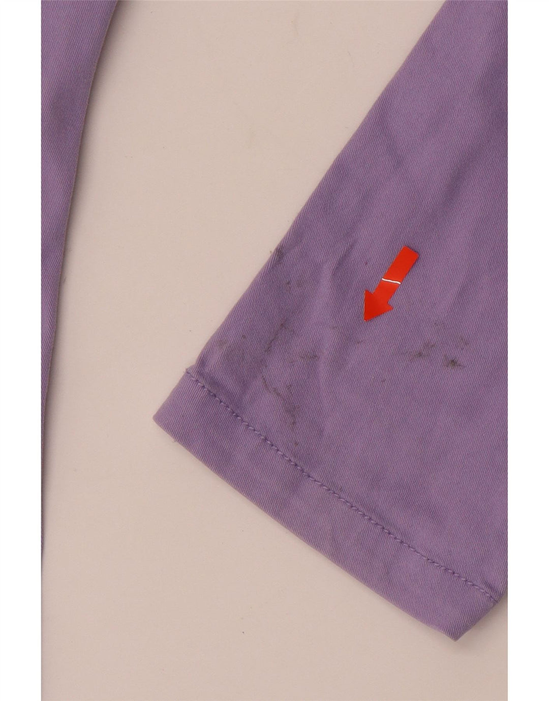 BENETTON Djevojčice Slim Jeans 8-9 Years Large W26 L26 Ljubičasti pamuk