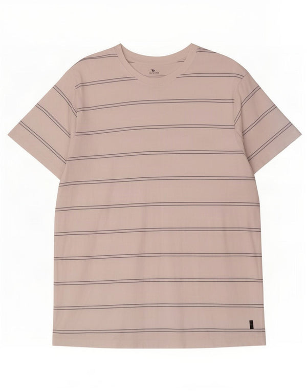 Rip Curl muška standardna majica kratkih rukava s velikim bijelim prugama