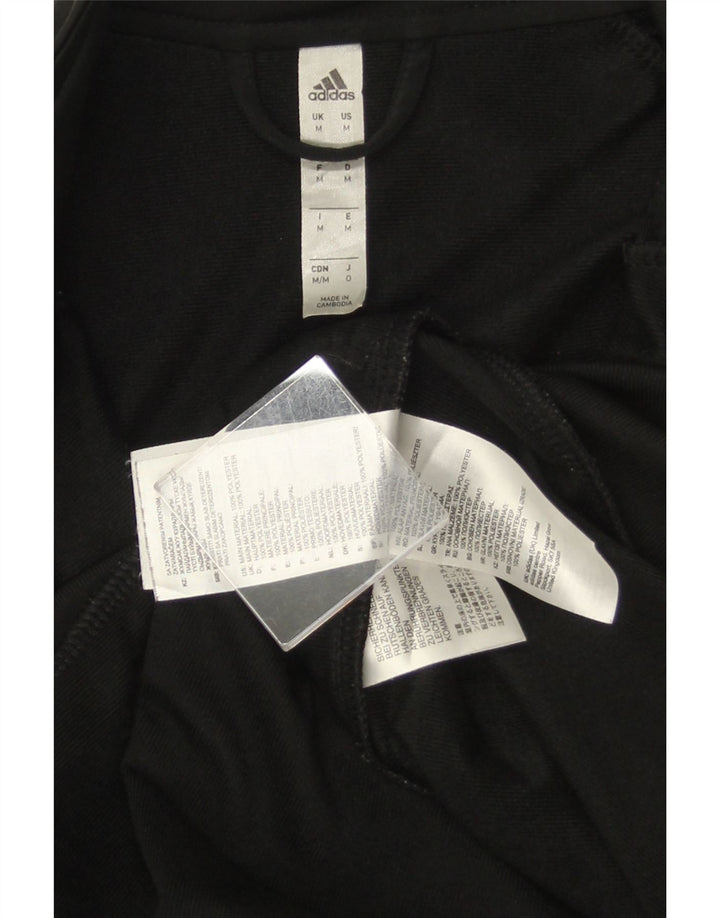 ADIDAS muška trenirka gornja jakna srednje crne boje od poliestera