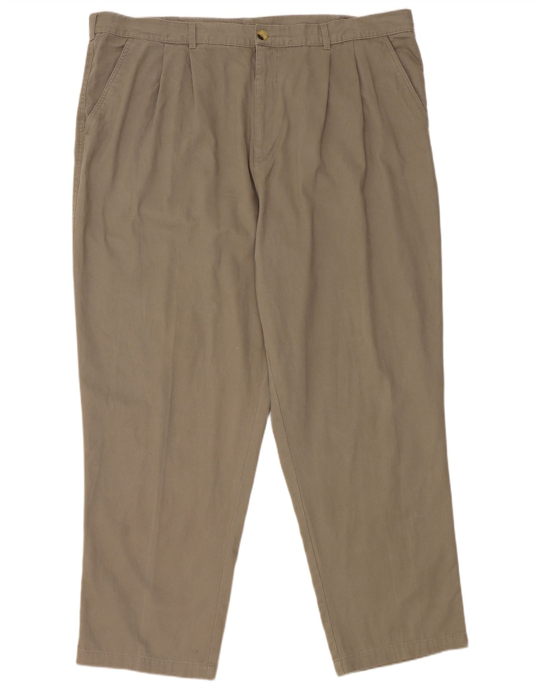 Essentials muške chino hlače s klinovima W46 L30 sivi pamuk
