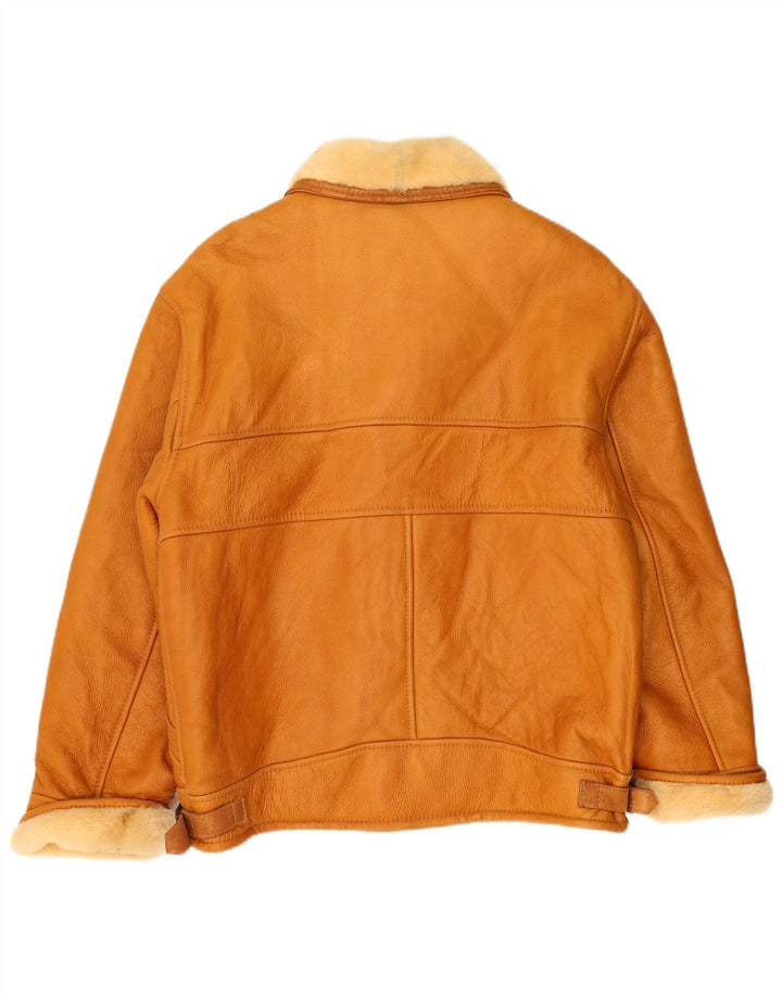 VINTAGE muška jakna s ovčicama IT 52 XL, bež ovčicama