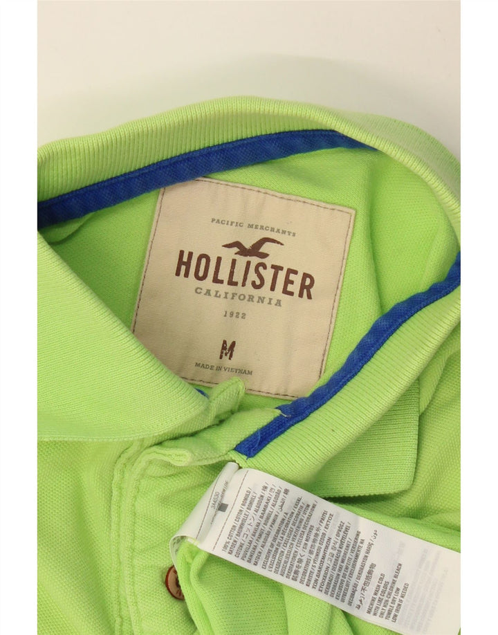 HOLLISTER Muška polo majica Srednje zeleni pamuk