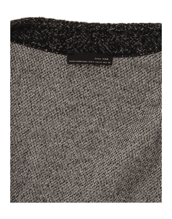 ZARA Womens Open Cardigan Sweater UK 14 Medium Grey Vintage Zara and Second-Hand Zara from Messina Hembry 