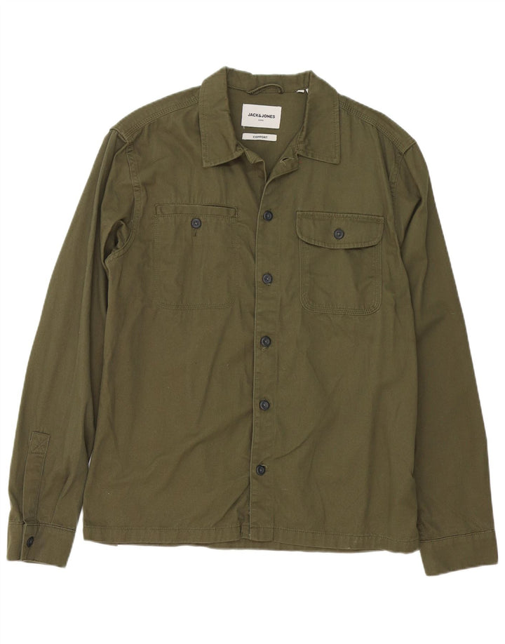 Jack & Jones muška košulja veliki kaki pamuk