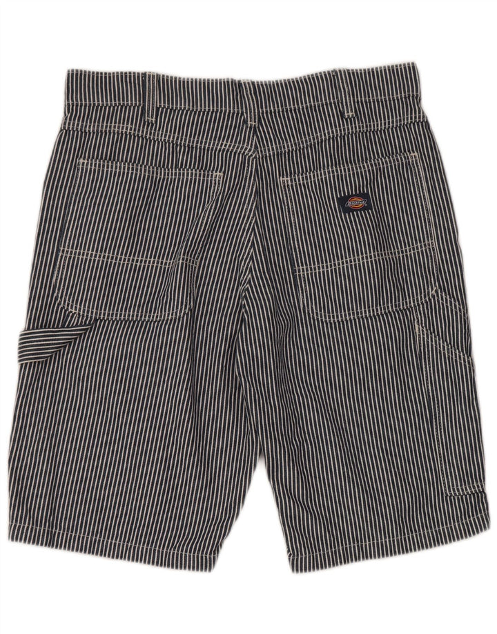 Dickies muške kargo kratke hlače W34 veliki tamnoplavi pamuk na pruge