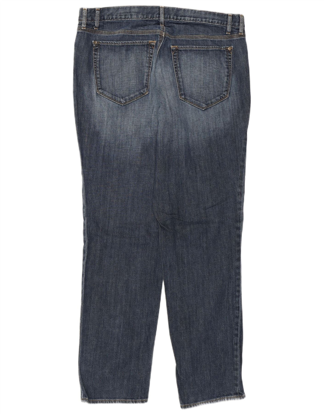 Eddie Bauer ženske Boyfriend sužene traperice US 12 Large W34 L30 Plavi pamuk