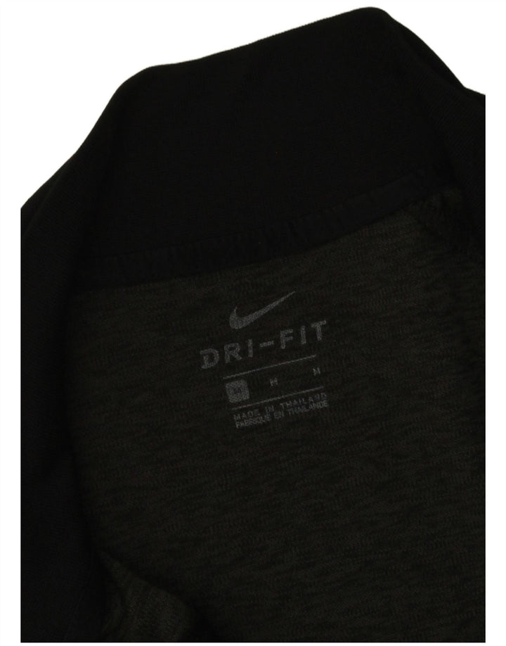 Nike Dri Fit gornja jakna za trenirku srednje sive boje od poliestera