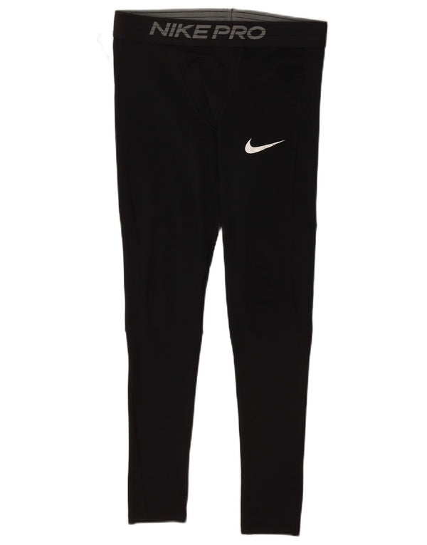 Nike Muške uske tajice s grafičkim motivima, velike crne