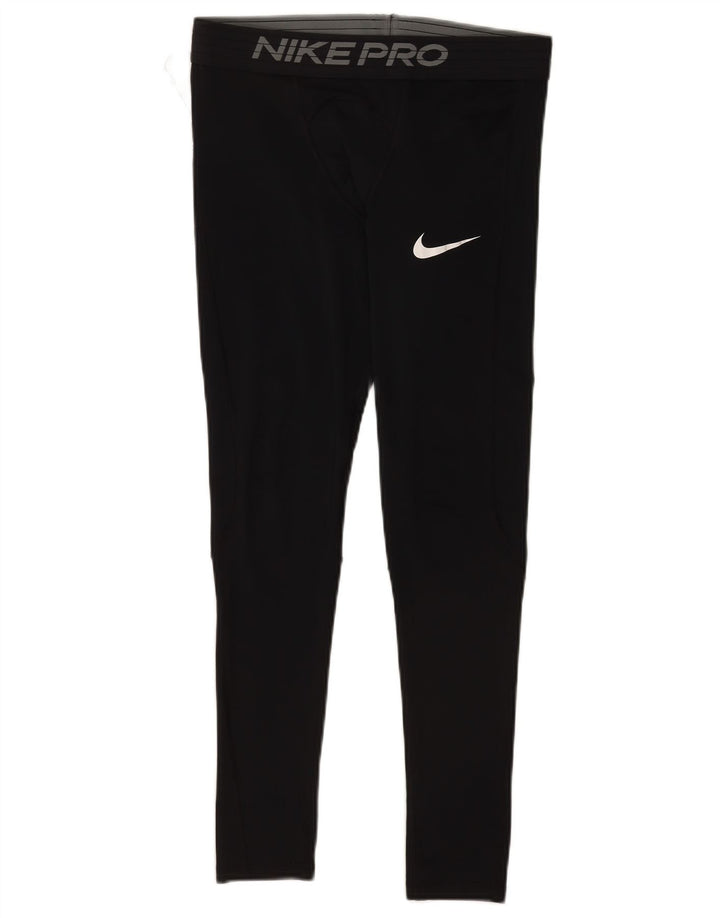 Nike Muške uske tajice s grafičkim motivima, velike crne